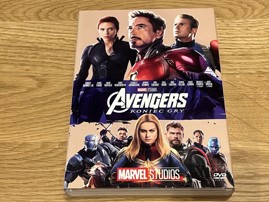 Avengers Endgame film DVD