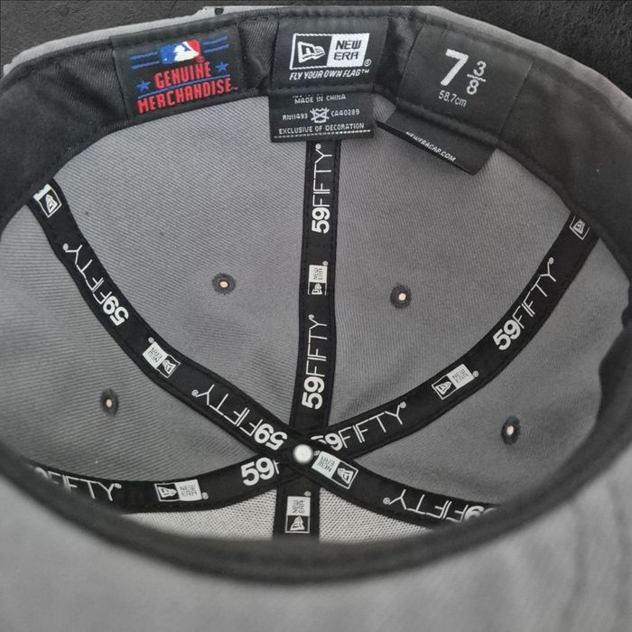 New Era czapka z daszkiem basic full cap 59fifty side patch new york Y