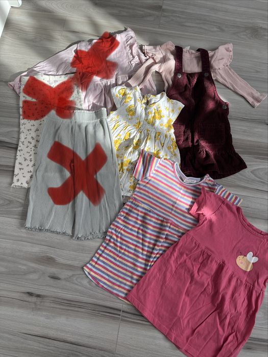 Лот одягу для дівчинки 18-24