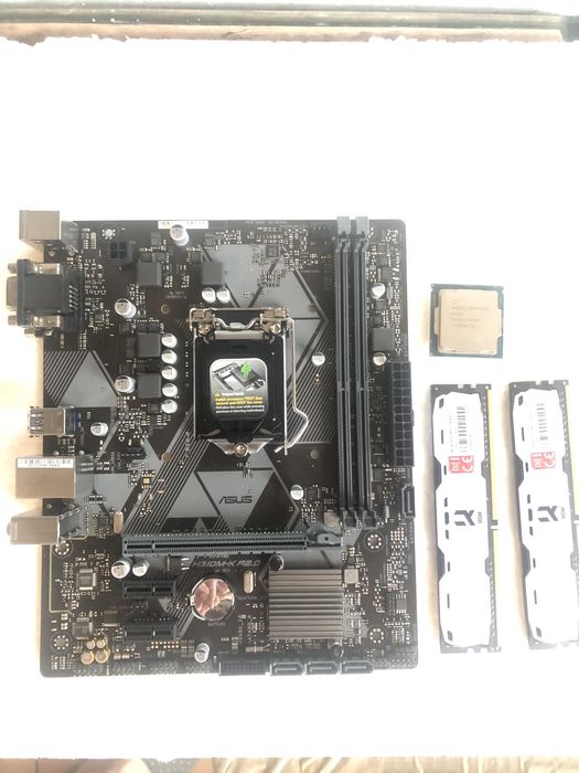 Материнська плата h 310 з комплектом