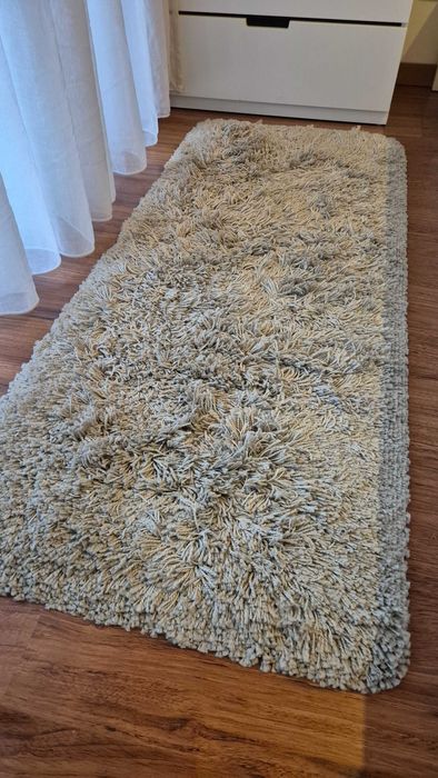 IKEA Gaser Light Gray Rug 158 cm x 65 cm