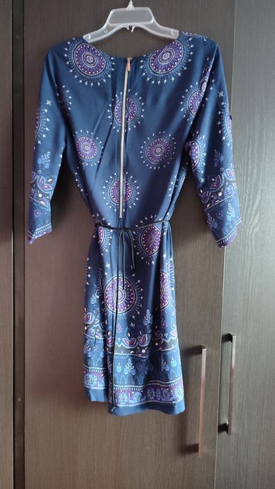 Letnia sukienka w celtyckie wzory