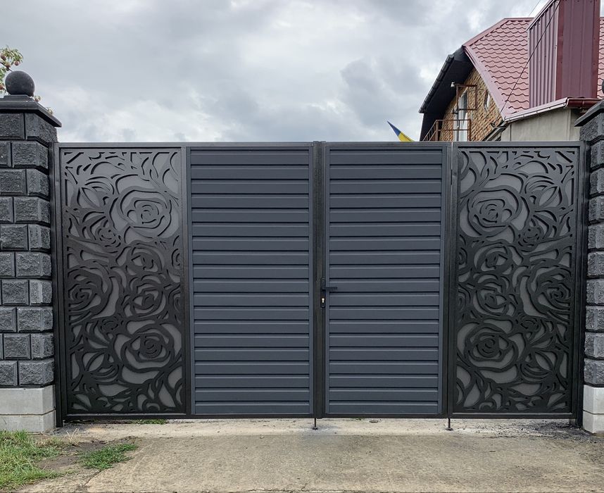 МеталоДім Ворота, Навіси, паркани