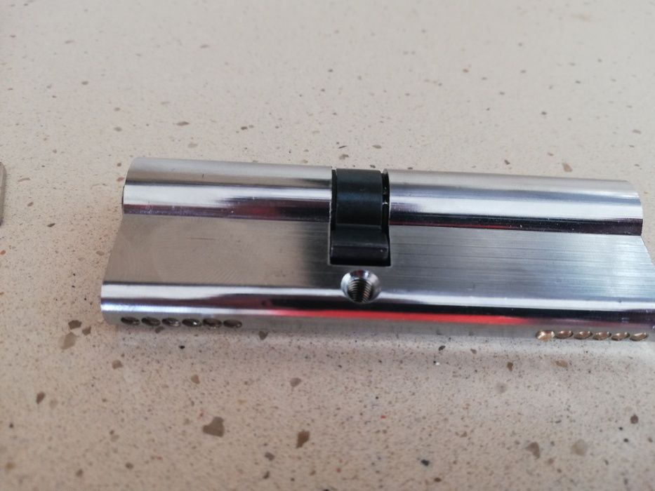 Cilindro fechadura 35mmx45mm MF novo (5 chaves)