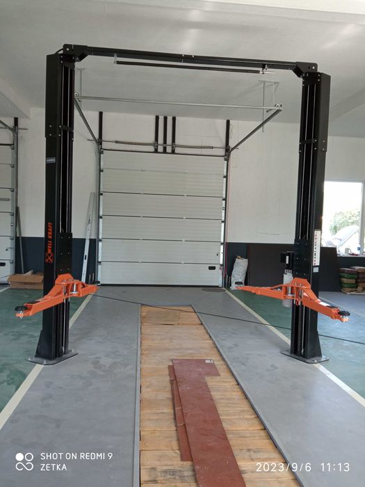 Підйомник для СТО двостоїчний 4т асиметричний Well Kraft 3140