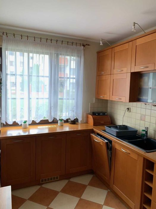 Meble kuchenne LITE drewno fronty + osprzęt