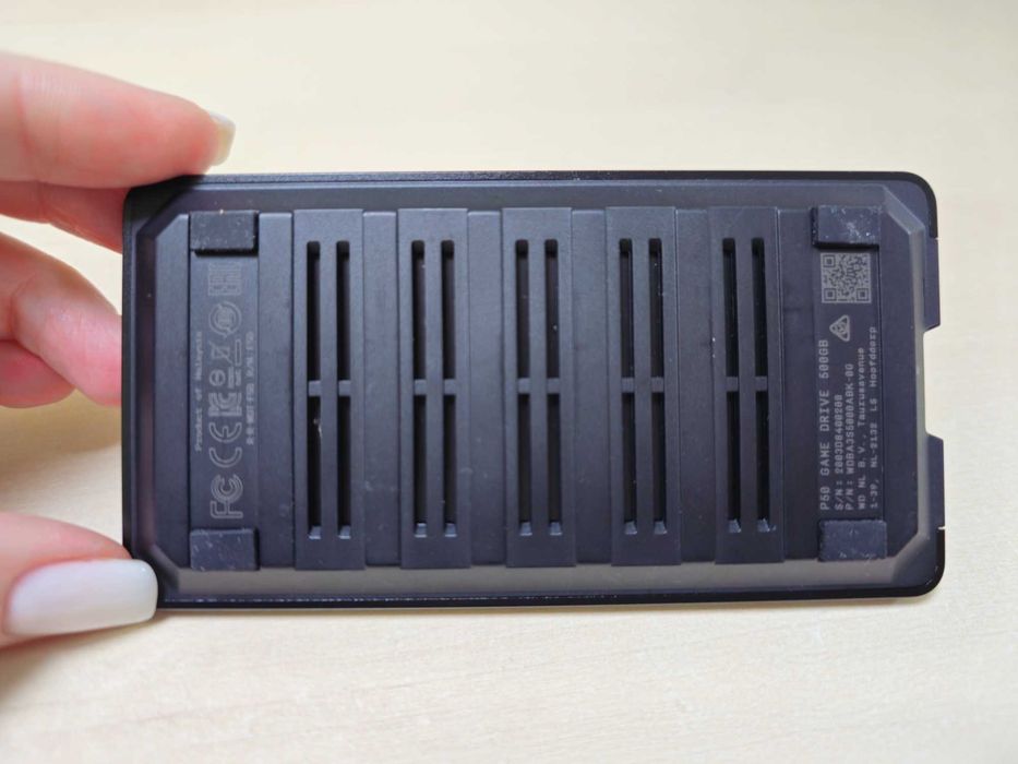 SSD диск 500Gb WD BLACK Game Drive P50 NVMe зовнішній ССД накопичувач