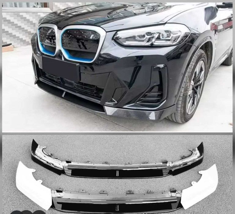 Губа сплиттер бампера BMW X3 Х4 G01 G02 сплітер диффузор спойлер БМВ