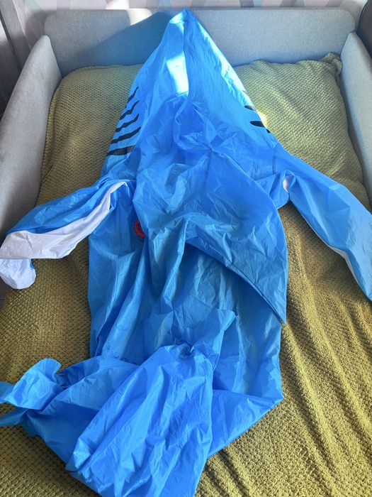 Надувний костюм Акула, Синя (Blue Shark), "Синя Класика"