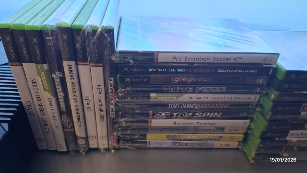 Consola Xbox Classic  + 27 Jogos