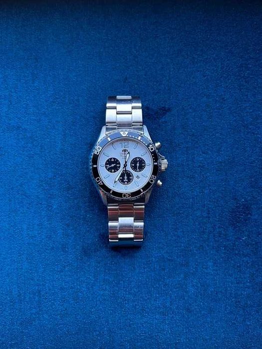 Zegarek Orient panda solar chronograph full set