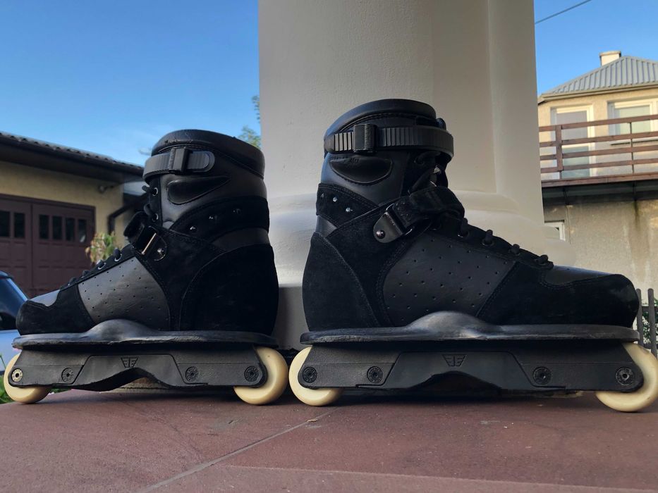 Rolki agresywne USD Imperial carbon II 45 powerslide unikat super stan