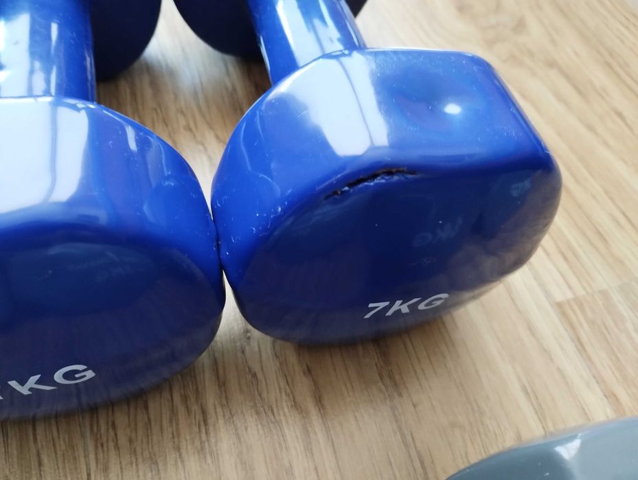 Hantle stałe 3 / 5 / 6 / 7 / 9 kg
