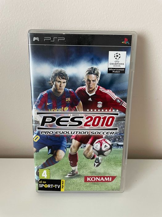 PES 2010 (Pro Evolution Soccer) PSP - Edição PT - Completo & Testado