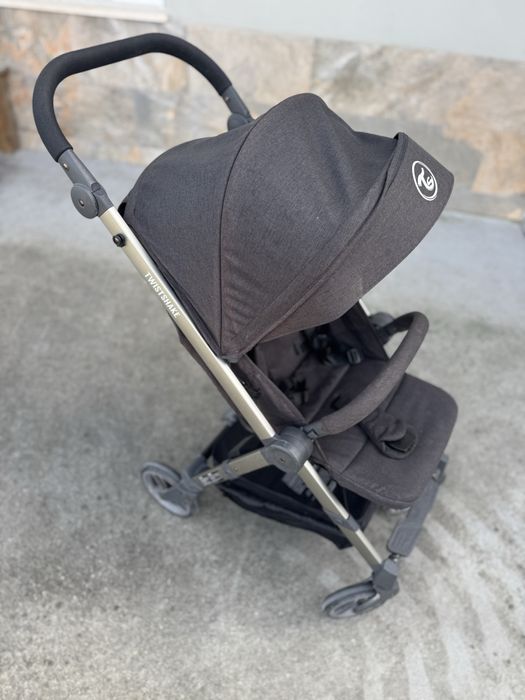 Carrinho de bébé cinza Twistshake