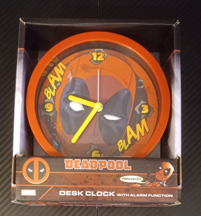 Zegar biurkowy Marvel Deadpool Desk Clock