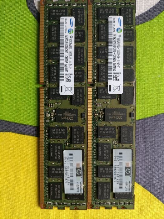 Оперативная память 16GB (2x8GB) DDR3 ECC REG Samsung