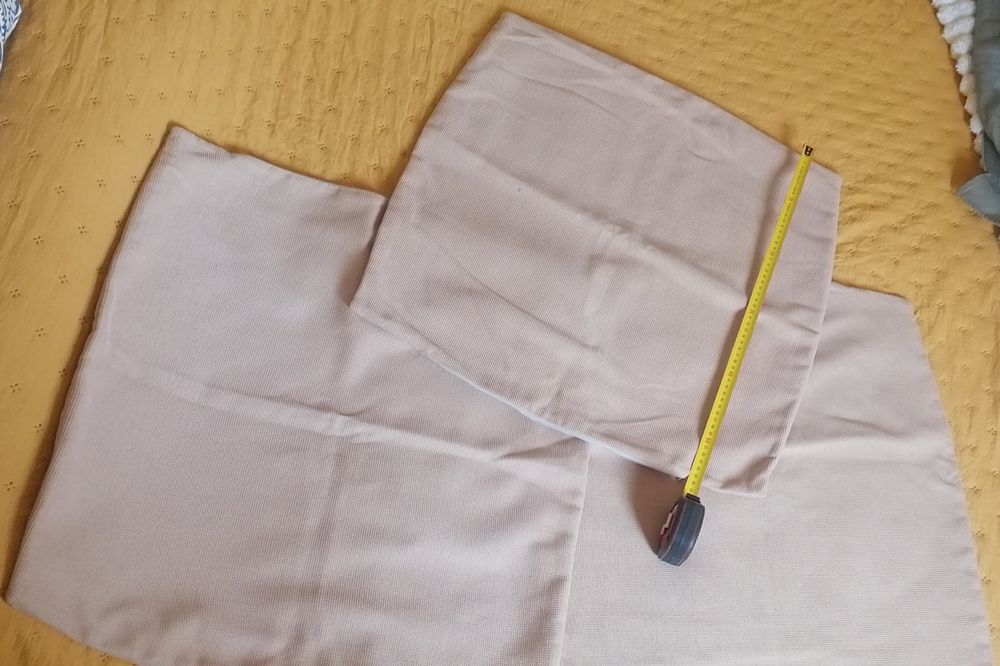 Conjunto pack 3 fronhas de almofadas 55x55