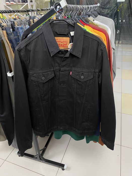 Джинсовка Levi's Denim Trucker Jacket Black оригінал