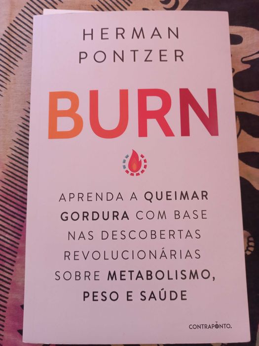 Novo livro BURN de Herman Pontzer