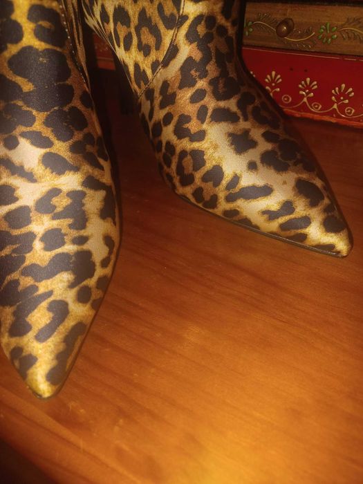 Botas estampado leopardo da Primadonna