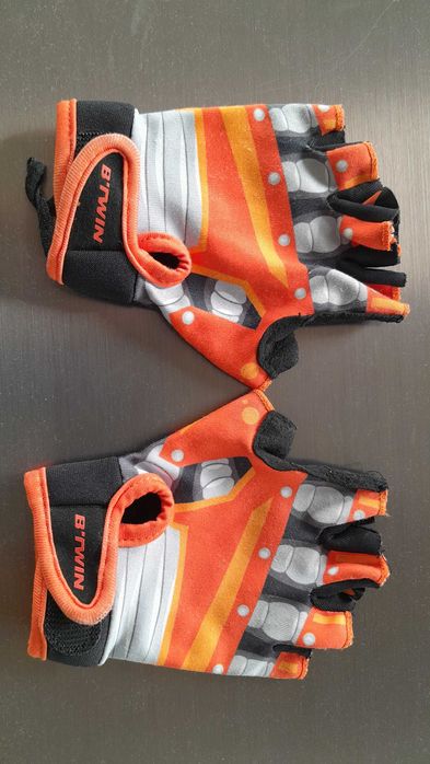 Rękawiczki Btwin na rower dla dziecka