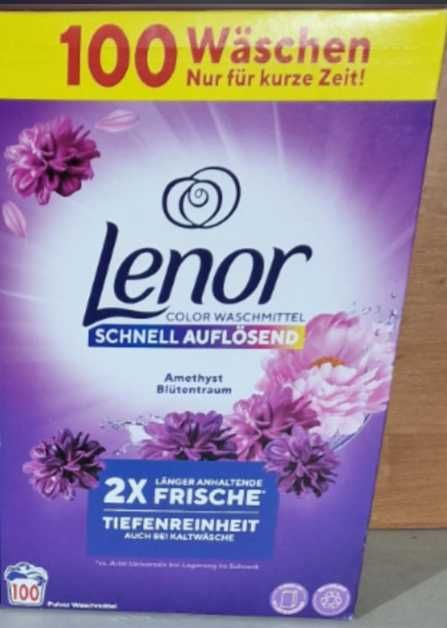 Lenor  Proszek do Prania Kolorów 6KG 100 PRAŃ - NIEMIECKI