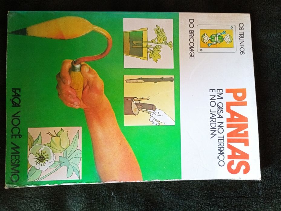 Plantas em casa no terraço e no jardim Macella Cordami 1977 Muito raro