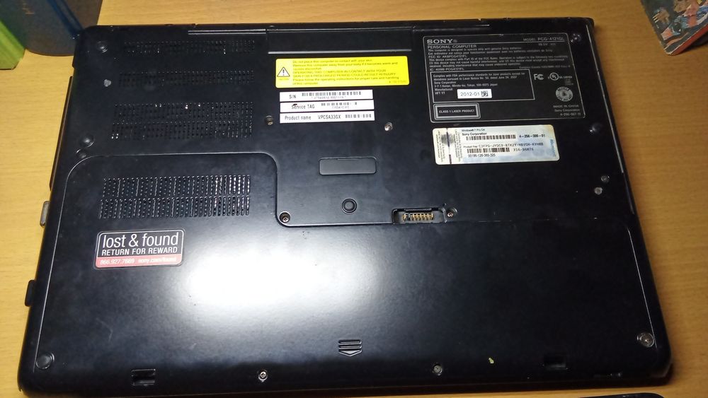 Sony_Vaio_PCG-4121GL (на запчастини)