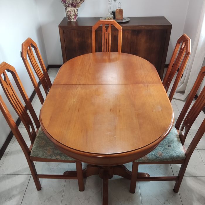 Mesa de Jantar Madeira Maciça