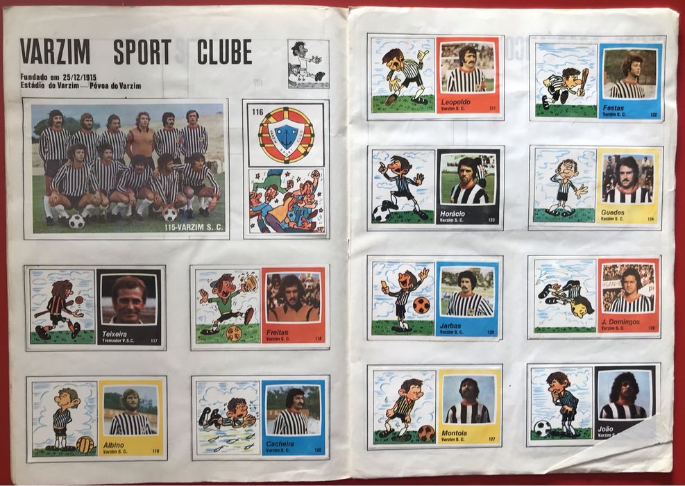 Humor & Futebol cromos completa