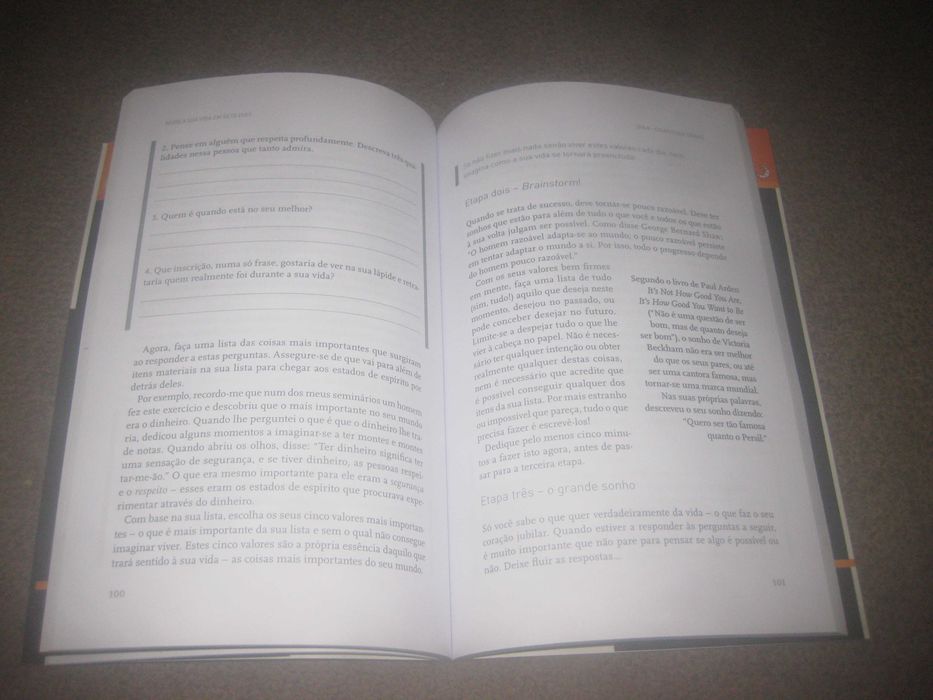 Livro "Mude a Sua Vida em Sete Dias" de Paul McKenna