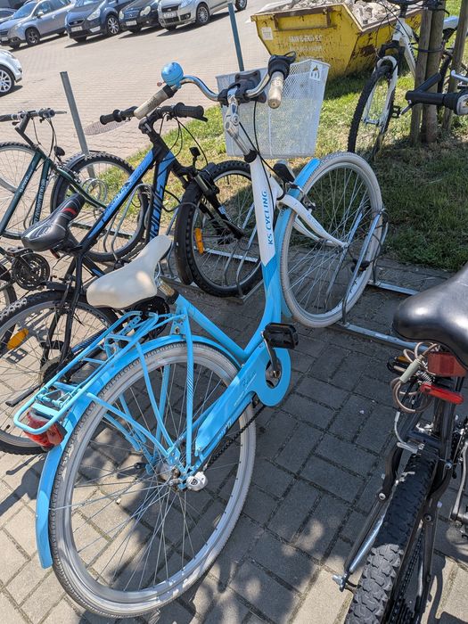 Rower miejski KS Cycling 28" – 3 biegi w piaście, koszyk