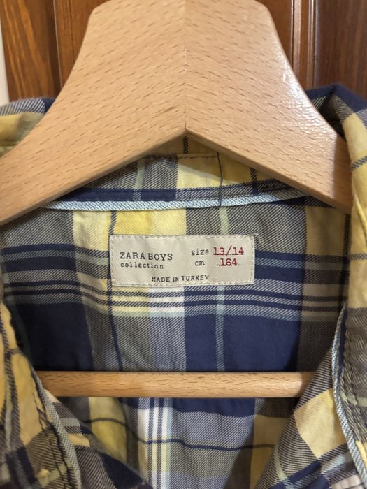 Chłopięca koszula w kratę Zara Boys