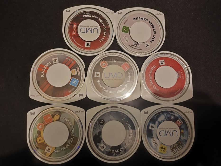 Jogos PSP - apenas UMD