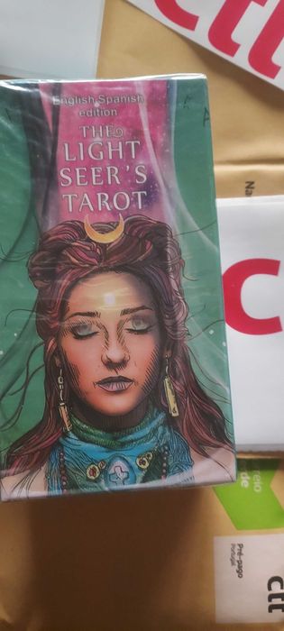 LIGHT SEERS.ESPANHOL. PRO  NUNCA VISTO. 78 CARTAS. 12X7,5 SELADOS