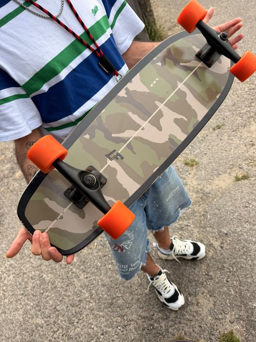 Skate longboard quiksikver