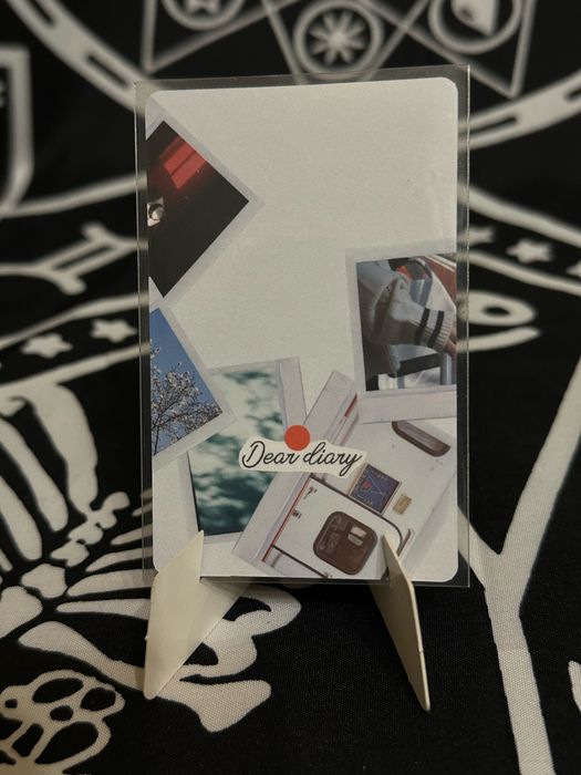 Photocard Yoon Jisung Dear Diary Kit version