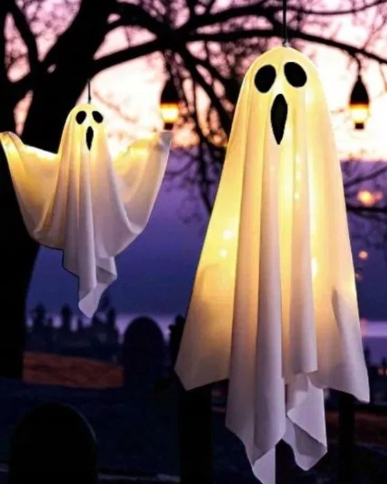 Wiszące duszki Halloween