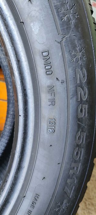 БЕЗ ПРЕДОПЛАТ Шини/Резина/Колеса Dunlop 225 55 R17 101V Зима #271