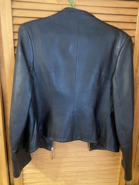 Щкіряний жіночий піджак