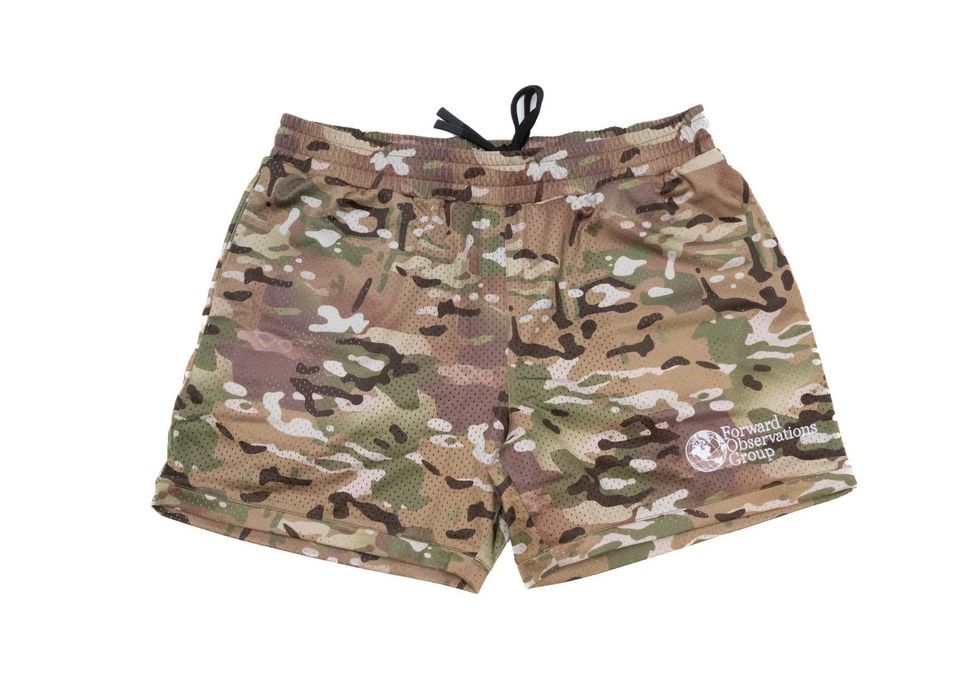 Spodenki sportowe Forward Observations Group Mesh Gym Shorts 5" MultiCam
