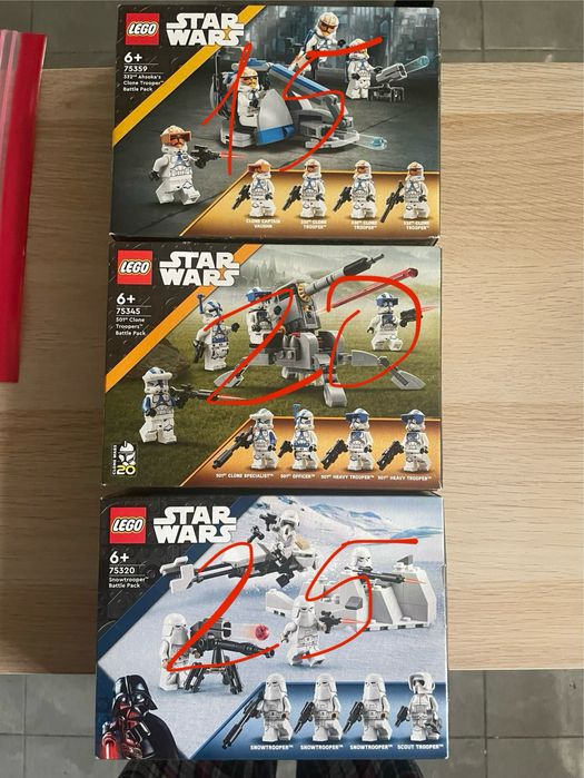 Lego Battle Pack Starwars