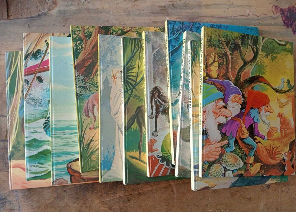 Coleção de livros infantis "AS HISTÓRIAS DO AVOZINHO"