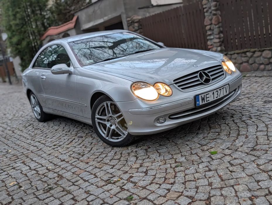 Mercedes-Benz CLK 5.0 306 KM moc z klasą