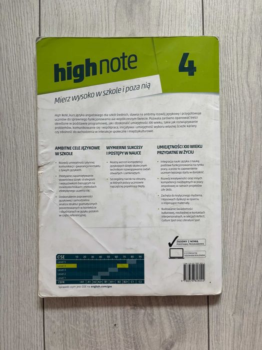 High Note 4. Student’s Book.