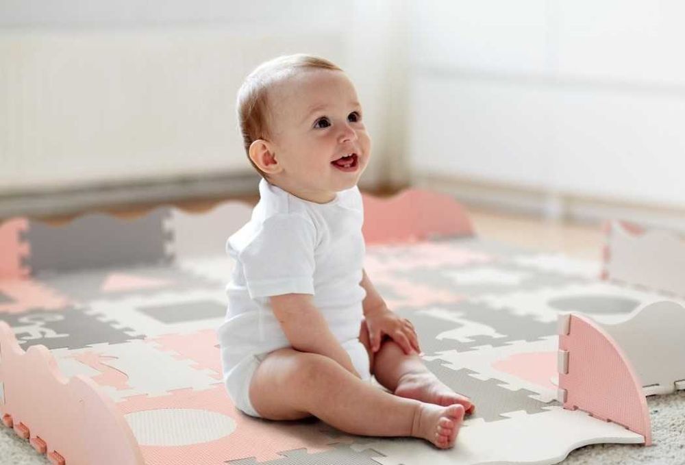 MATA PIANKOWA Puzzle Edukacyjna  - dziecko