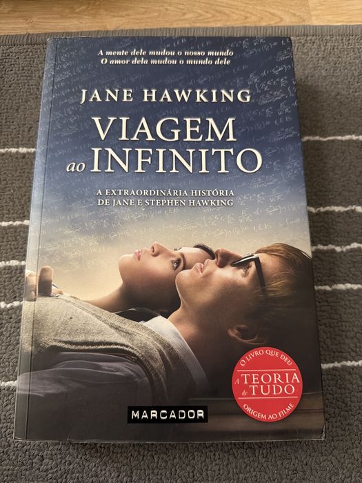 Livro viagem ao infinito -Jane Hawking