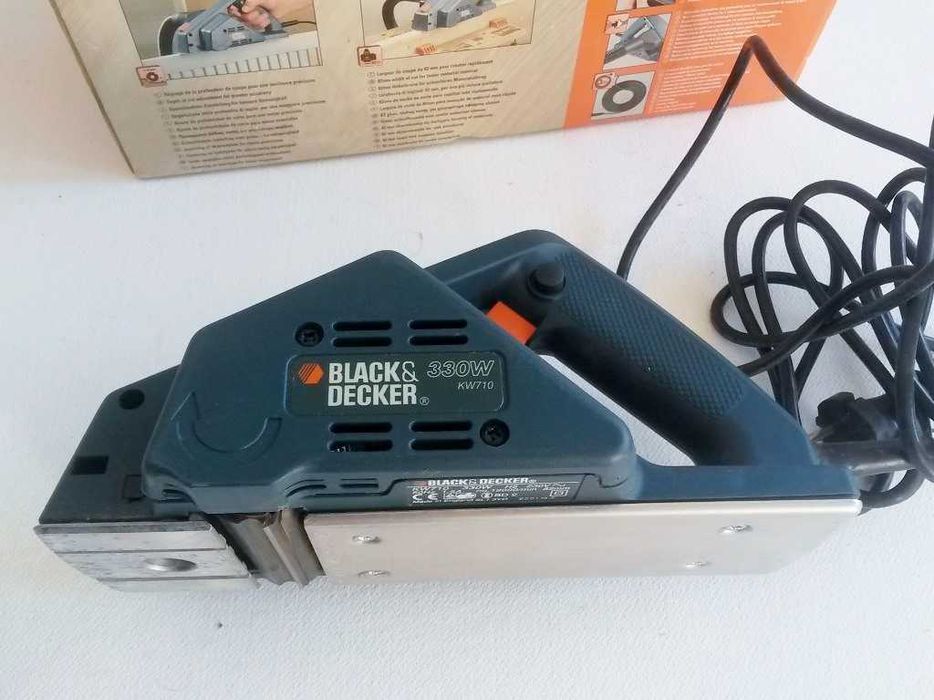 Plaina para madeira Black & Decker
