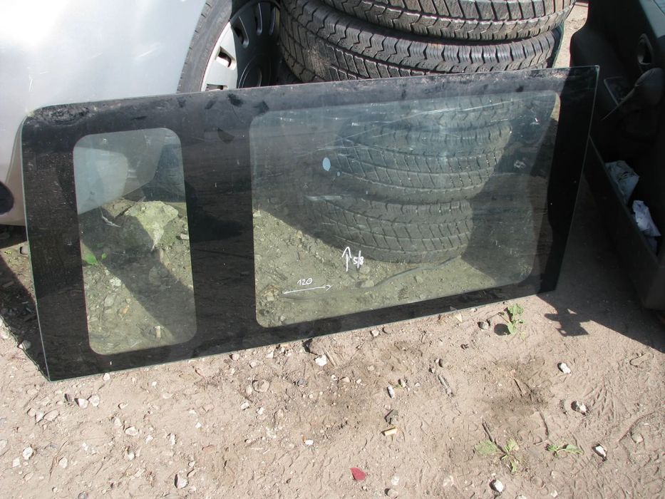 SZYBA KAROSERYJNA BOCZNA PRAWA TYLNA FORD TRANSIT MK5 NISKI LONG 117,5x63